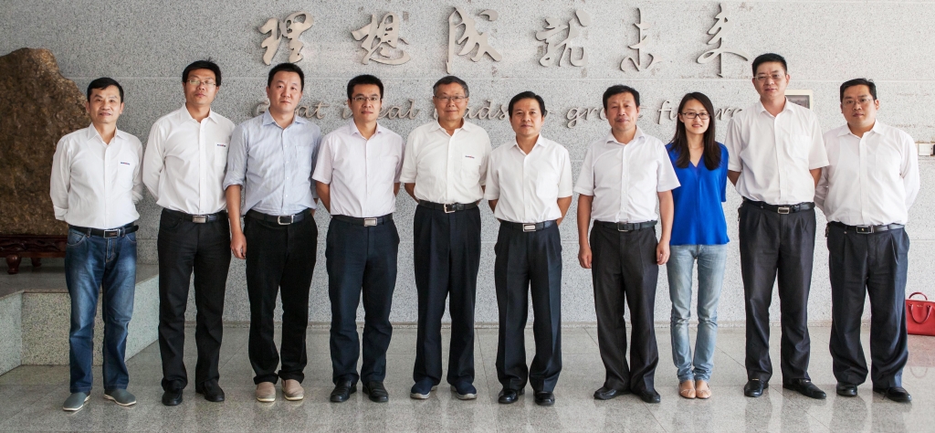 国家发改委国防司徐建平副司长一行到55世纪智能调研