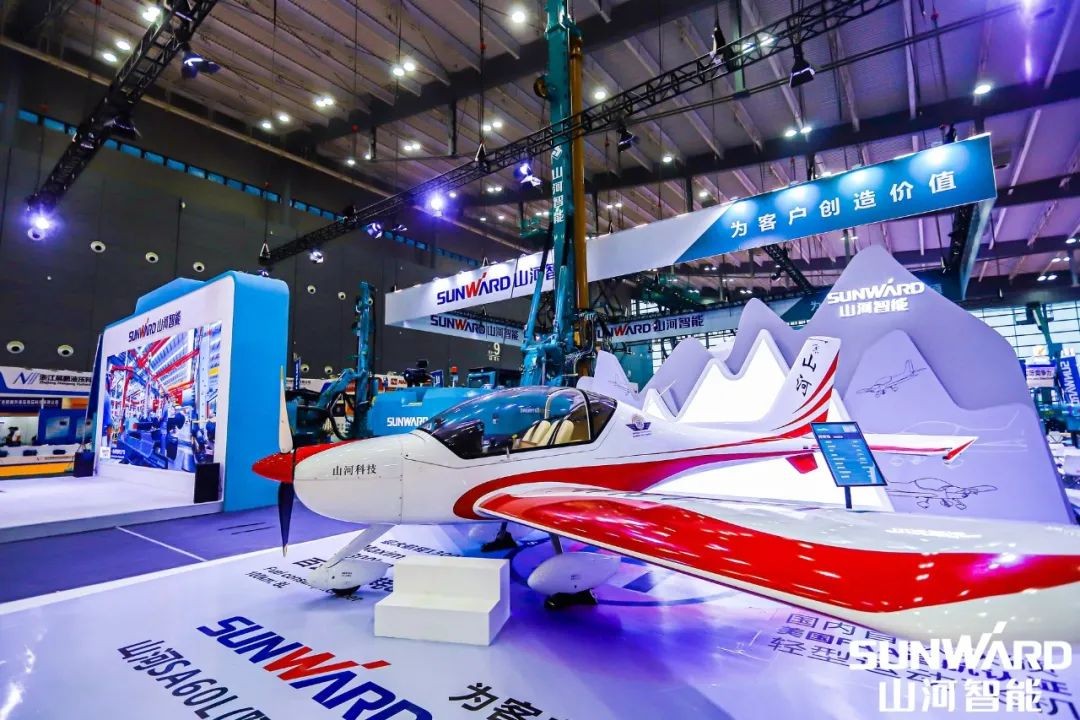 “55世纪绿”亮相长沙国际工程机械展，50余款产品尽显55世纪智能创新实力