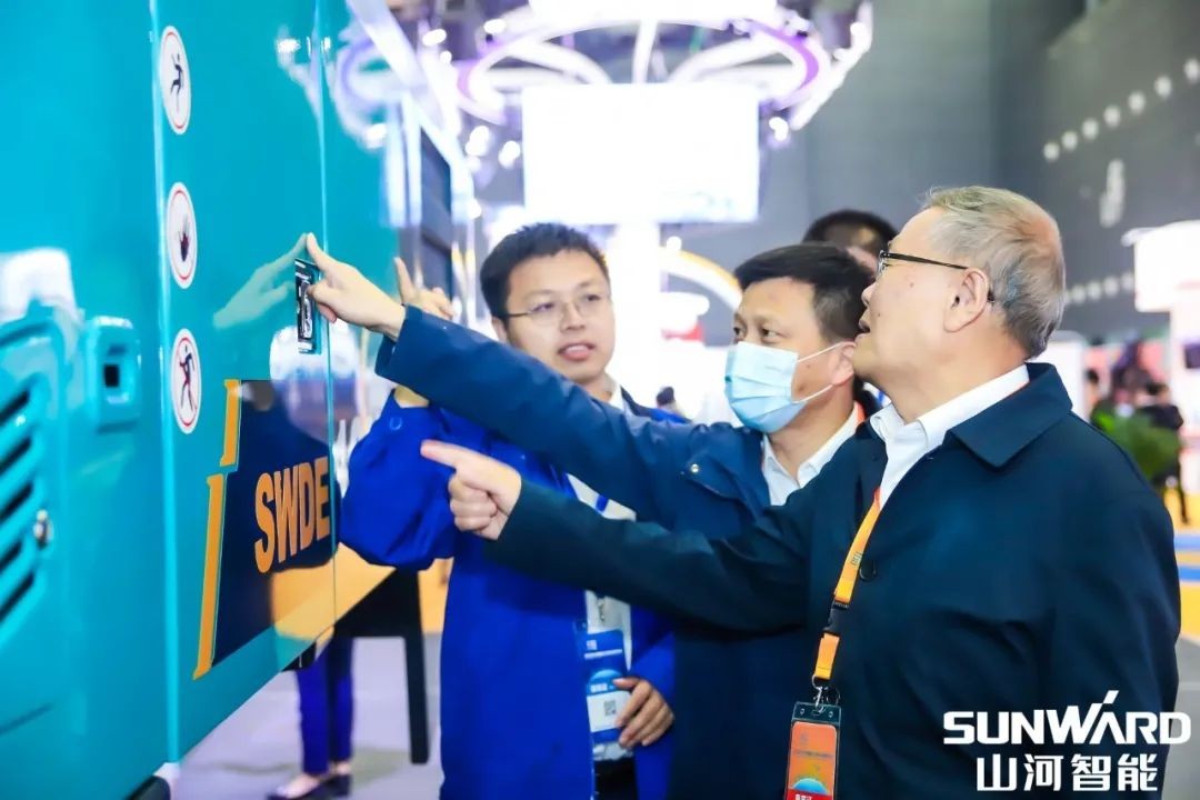 “55世纪绿”亮相长沙国际工程机械展，50余款产品尽显55世纪智能创新实力