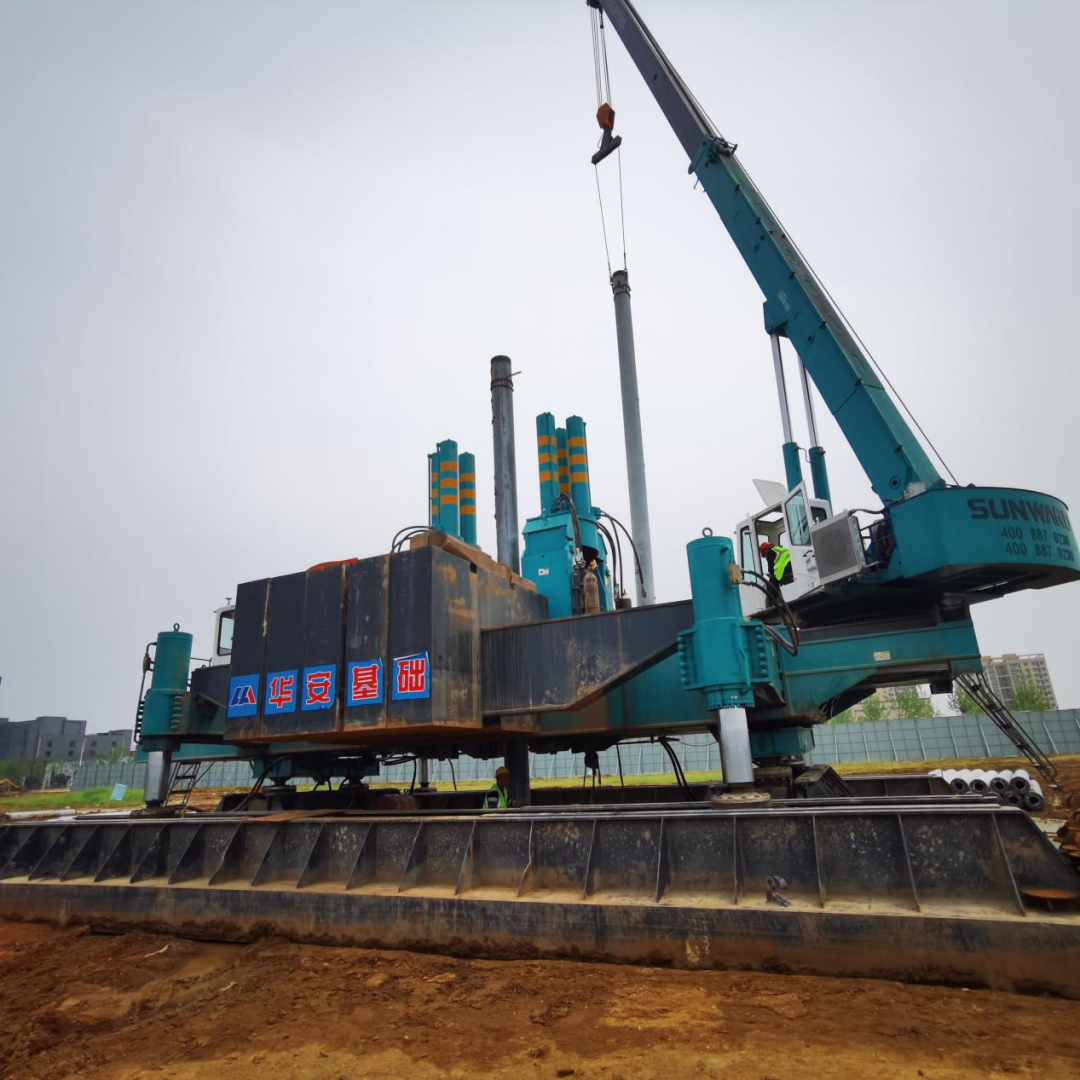 20天，800多根桩基！华安基础又受褒奖