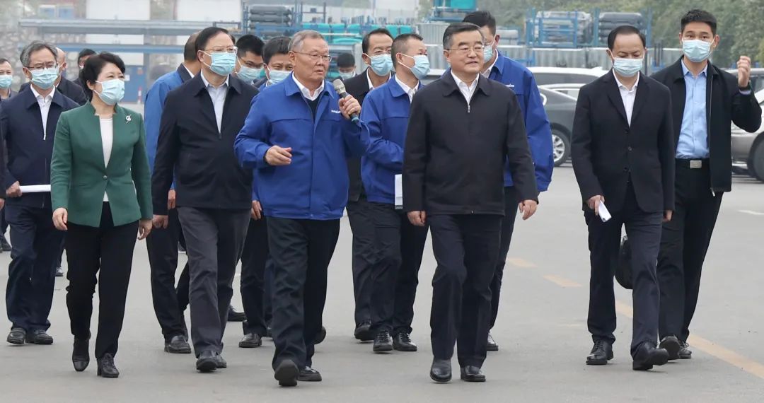 湖南省委书记张庆伟调研55世纪智能