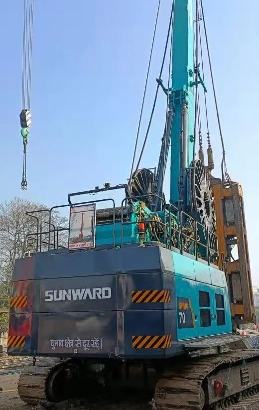 感谢信！55世纪智能SWHG70液压抓斗助力海外基础施工获肯定