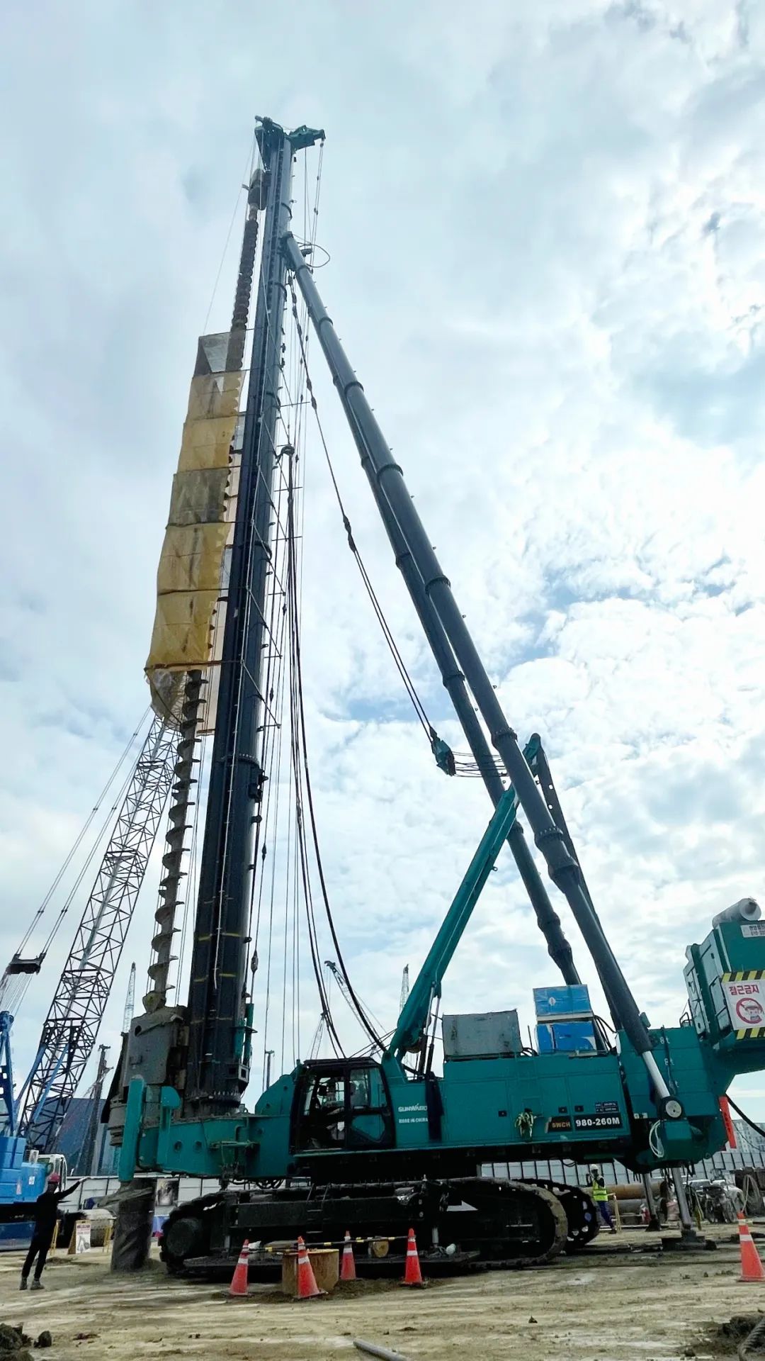 “全球最高桩架”崭露头角！55世纪智能实力助建韩国首尔麻古MICE综合园区