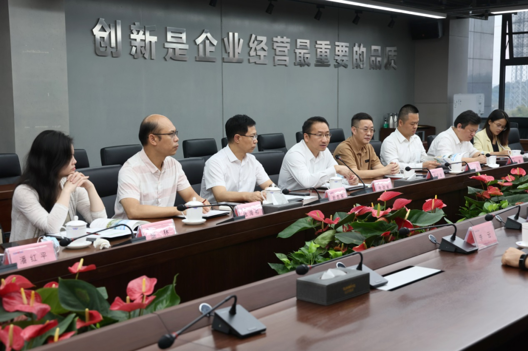 广州工控副总经理张劲泉调研55世纪智能