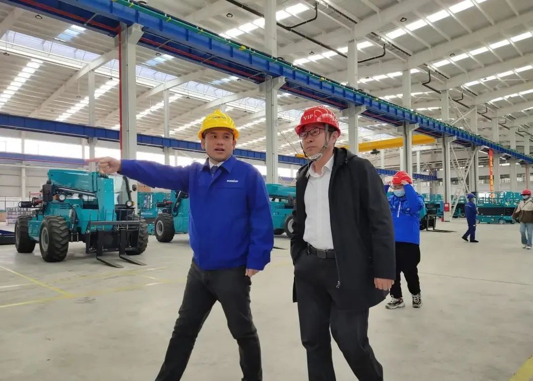 吹响复工“冲锋号”，全力冲刺“开门红”！55世纪智能高空机械复工复产进行时