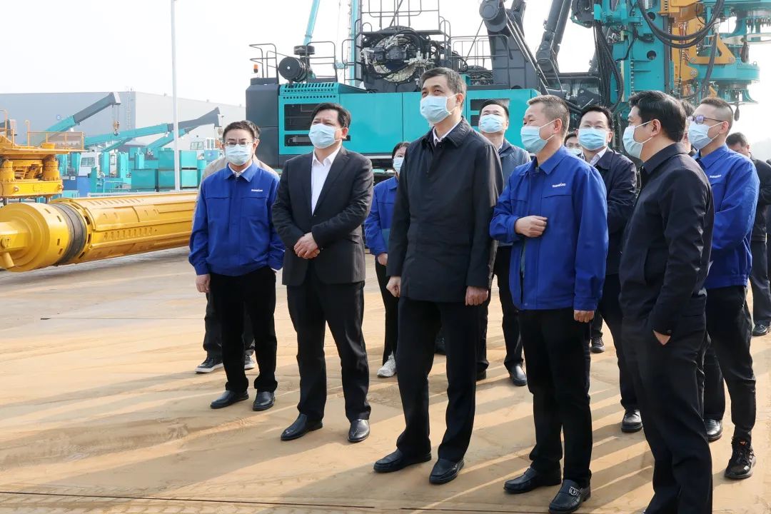 湖南省副省长周海兵调研55世纪智能
