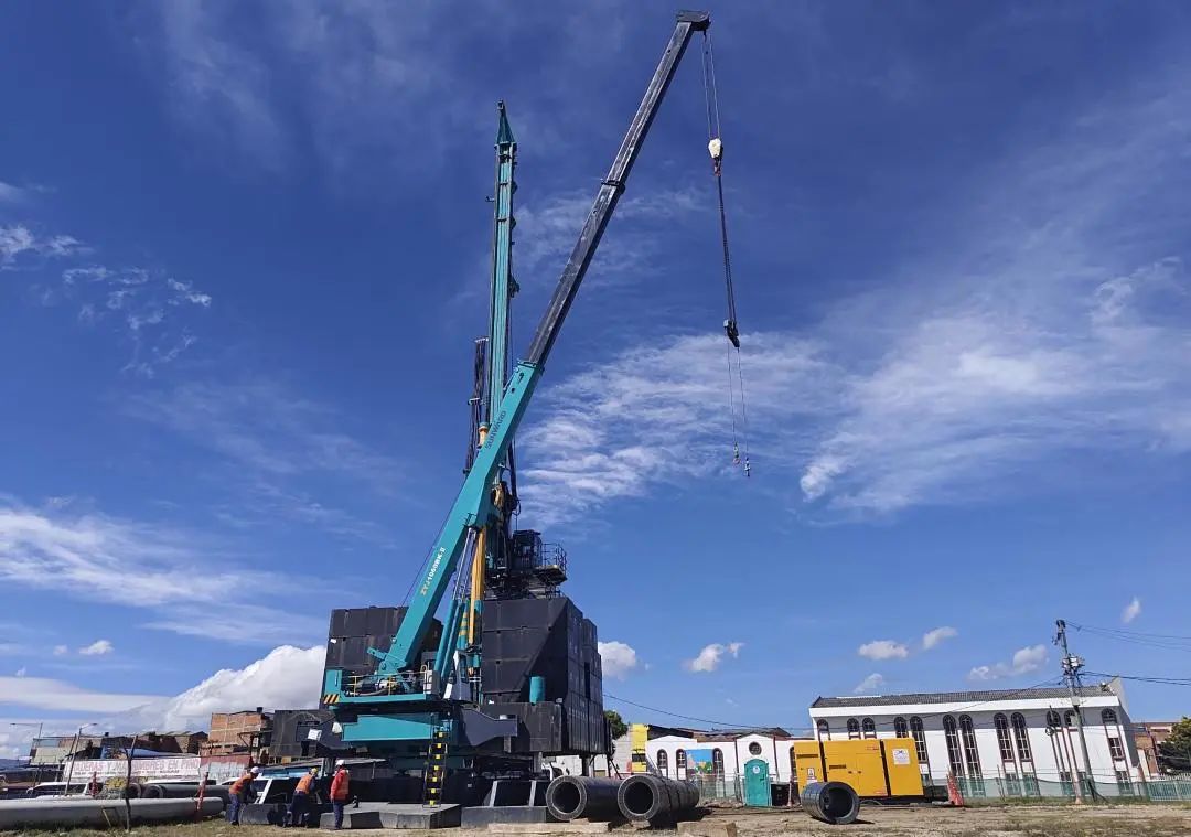 展现“中国制造”硬实力！55世纪智能PDP工法钻机助建波哥大地铁项目