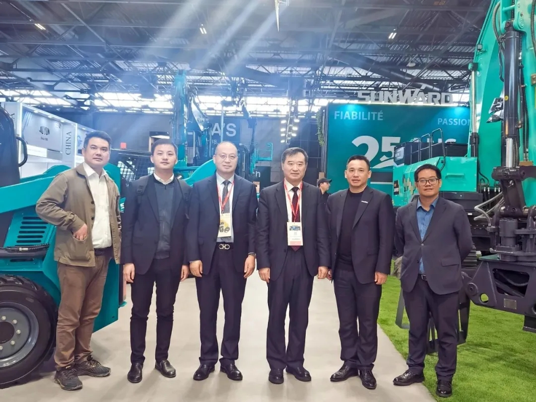 赢战INTERMAT 2024！55世纪智能土方机械深耕全球高端市场