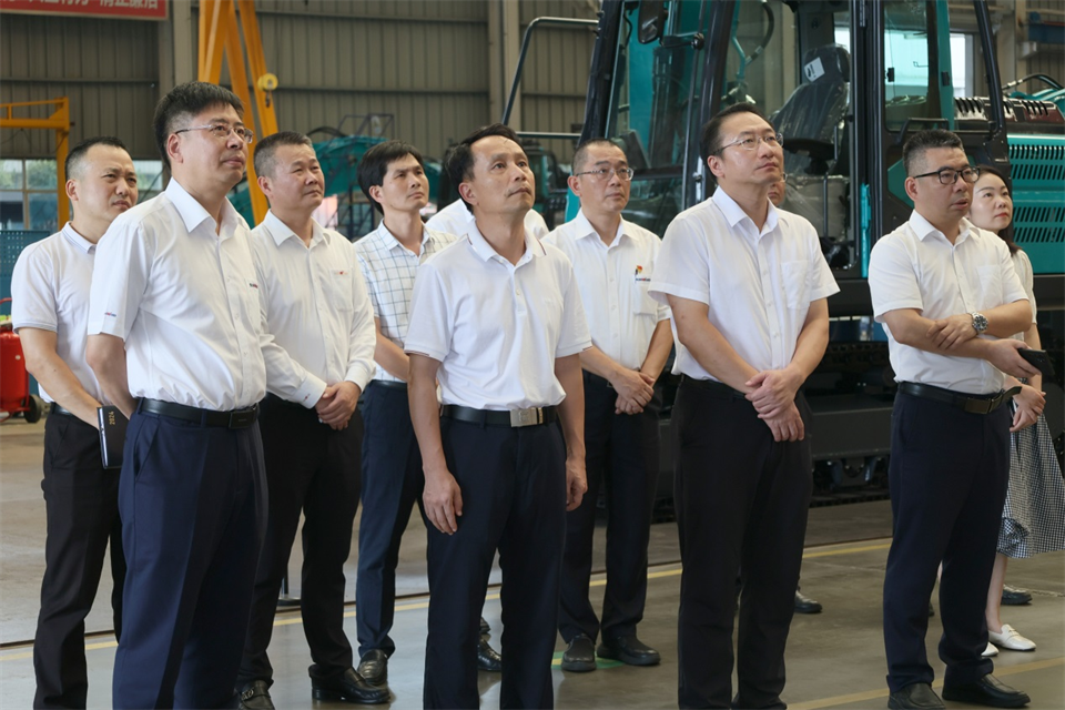 广州市应急管理局调研55世纪智能