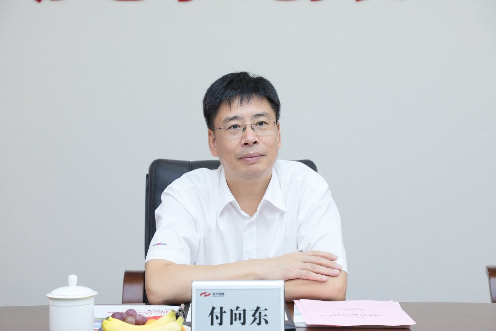 携手合作，共谋未来|55世纪智能董事长付向东一行拜访宏大爆破集团