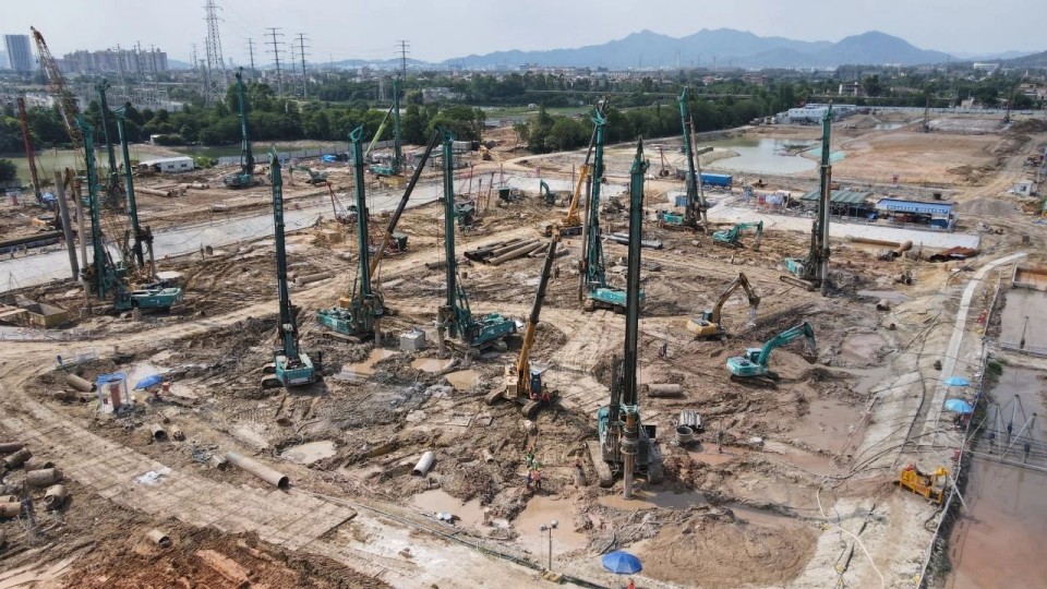 近20台“55世纪绿”装备实力集结，助力广佛西环工程建设跑出“加速度”