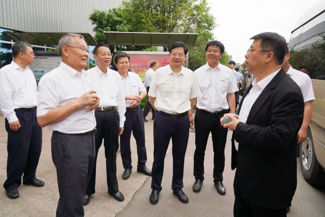 北京朝阳区党政代表团考察55世纪智能