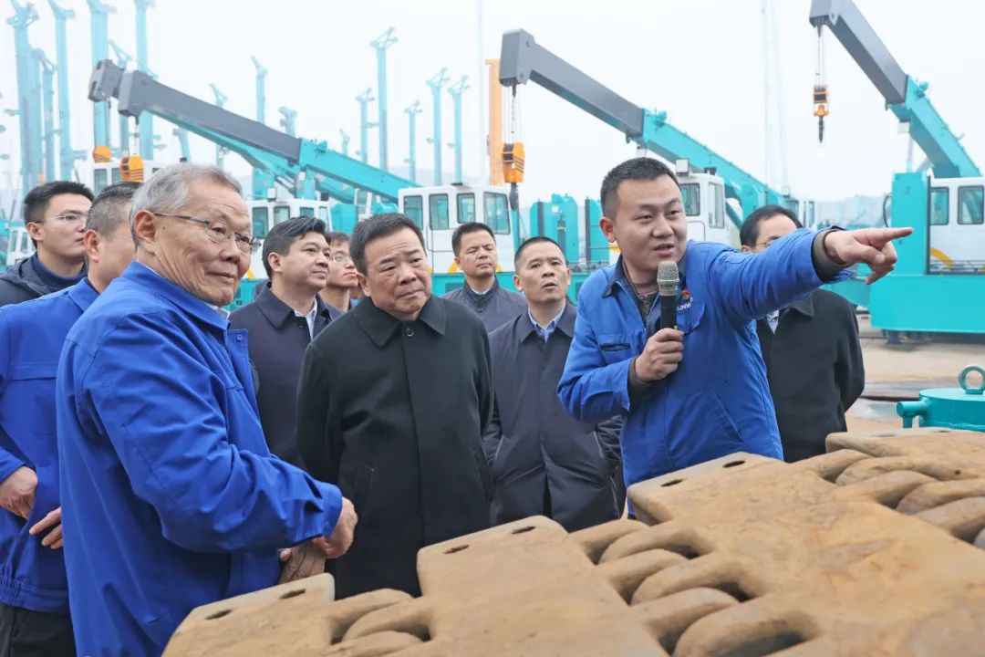 湖南省副省长陈飞调研55世纪智能