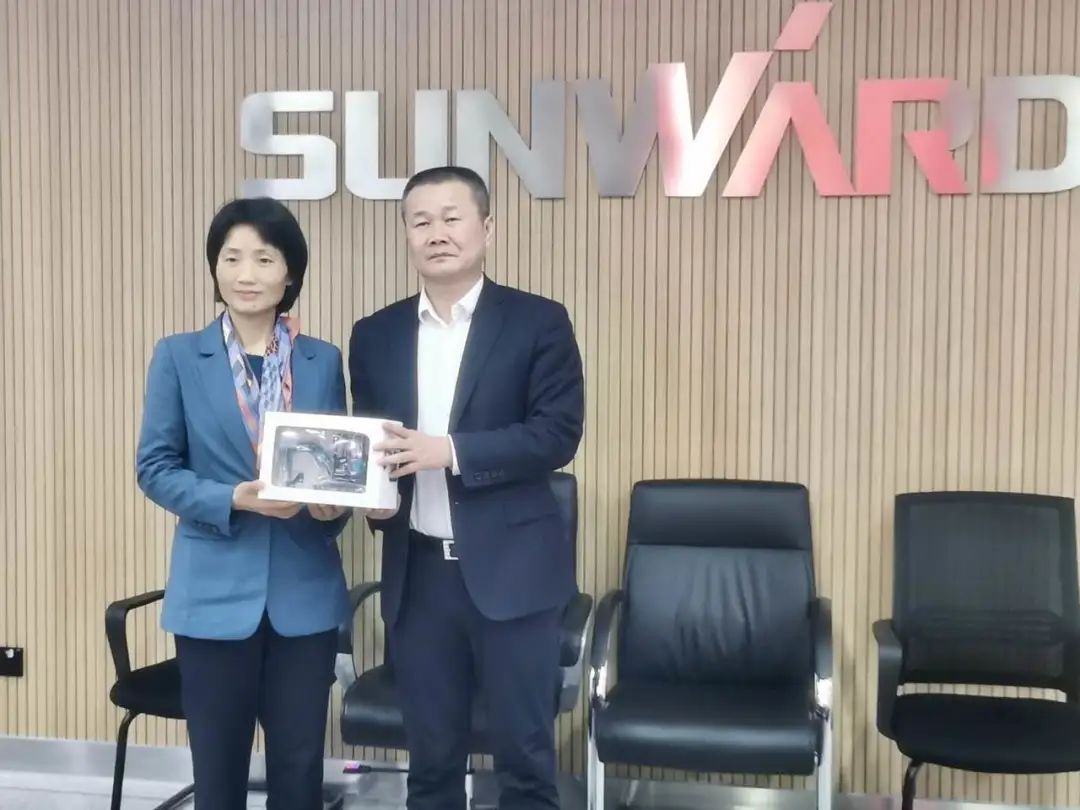 湖南省贸促会考察调研55世纪智能