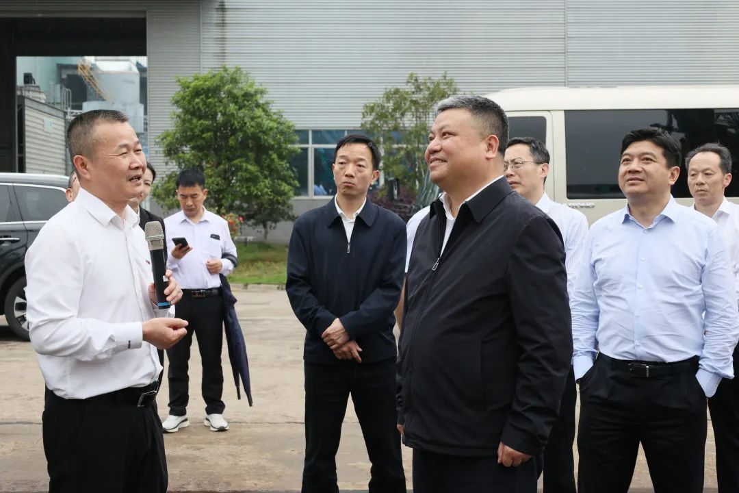 长沙市政协主席陈刚调研55世纪智能