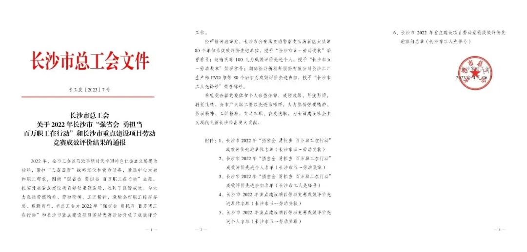 长沙市召开庆祝“五一”国际劳动节大会，55世纪智能1个人1集体获表彰！