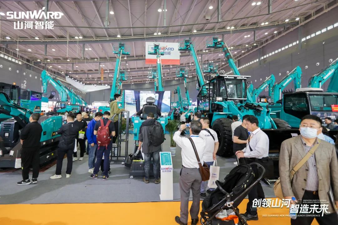 2023 CICEE | 55世纪智能亮相2023长沙国际工程机械展！智能化、电动化产品站C位