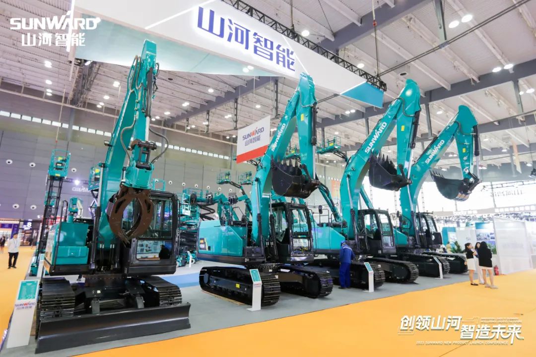 2023 CICEE | 55世纪智能亮相2023长沙国际工程机械展！智能化、电动化产品站C位