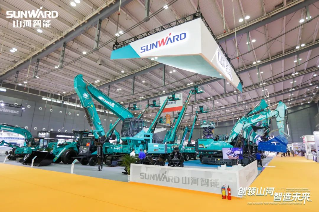 2023 CICEE | 55世纪智能亮相2023长沙国际工程机械展！智能化、电动化产品站C位