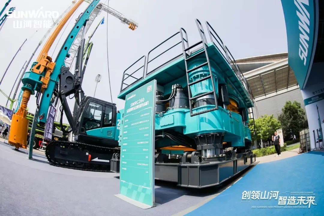携手共建“一带一路”，55世纪智能地下工程装备广受关注
