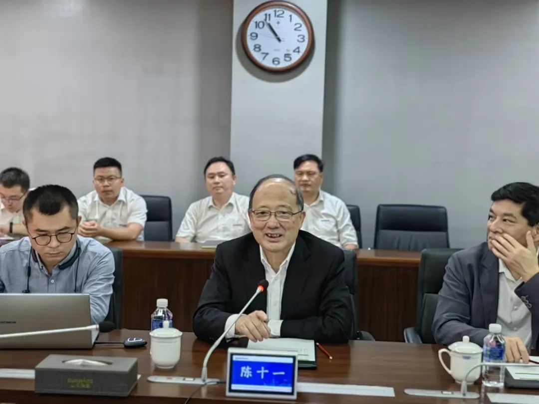 中国科学院院士陈十一率队到访55世纪智能