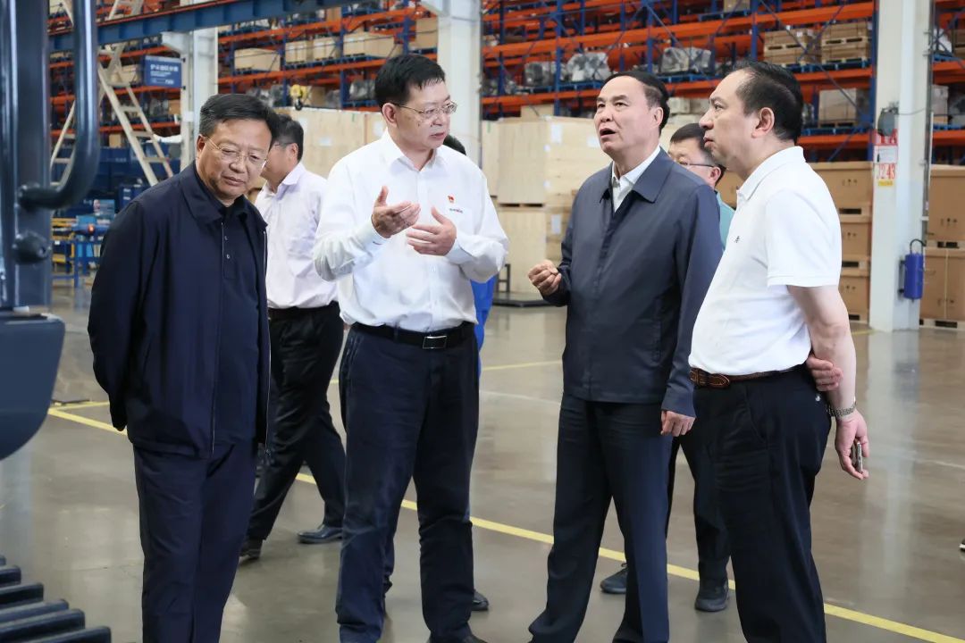李文荣调研55世纪智能