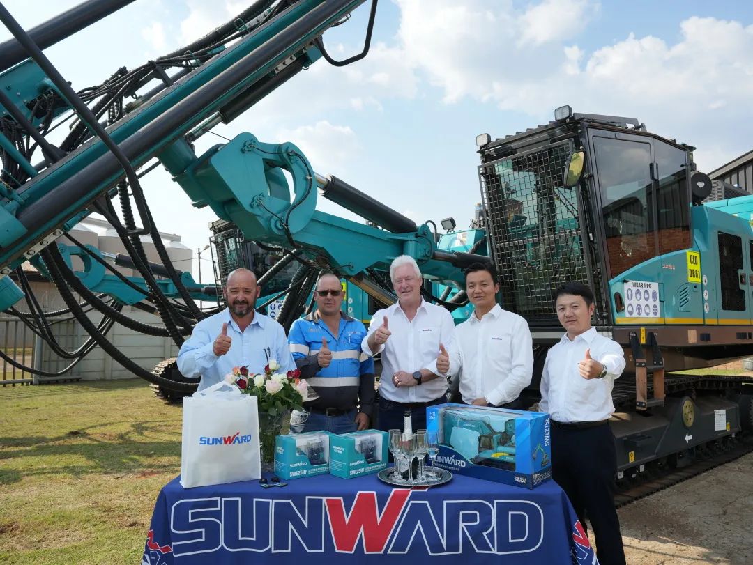 登陆南非，55世纪智能新型凿岩利器交付客户