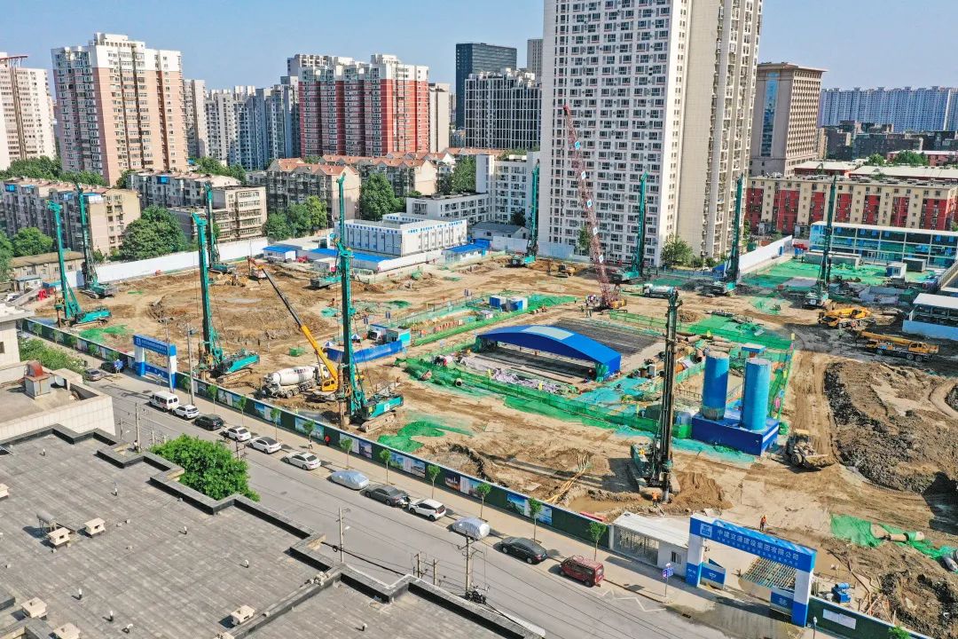 闪耀首都！55世纪智能旋挖钻机集群助力民生工程